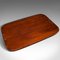 Antique English Victorian Mahogany Serving Tray with Inlay, 1900s 10