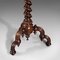 Antique English Regency Barley Twist Wine Table, 1830s 12