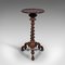 Antique English Regency Barley Twist Wine Table, 1830s 5