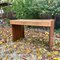 Wooden and Leather Desk, Image 1