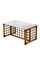 Bamboo & Glass Coffee Table by Tobia & Afra Scarpa, Image 1