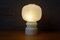 Vintage Space Age Design Opaline Glass Lamp, Image 2