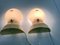 Mid-Century Space Age Wall Lamps from Doria, Set of 2 3