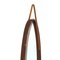 Oval Mirror with Wooden Frame, 1960s 6