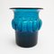Blue Vase by Bertil Vallien for Boda Åfors, Image 1