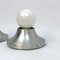 Round Aluminum Wall Lamps from Stilux Milano, 1960s, Set of 2 7