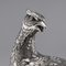 20th-Century Solid Silver Pheasant Ornamental Statues, 1960s, Set of 2 9