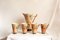 Mid-Century Ceramic Margherite Pitcher and Glasses, Italy, 1950s, Set of 5, Image 2