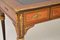Antique French Ormolu Mounted Leather Top Desk, Image 15