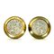 Mid-Century Gilt and Glass Ceiling Lamps or Sconces from Stilux Milano, Set of 2, Image 1