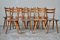 Scandinavian Wooden Chairs, Set of 6 15