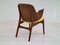 Danish Model 107 Lounge Chair in Wool & Beech by Hans Olsen for Bramin, 1960s, Image 16