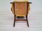 Danish Model 107 Lounge Chair in Wool & Beech by Hans Olsen for Bramin, 1960s 8