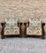 Early 20th Century Modernist Oak Armchairs, 1920s, Set of 2, Image 8