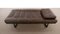 Italian Dark Brown Leather Daybed Lounger by Marco Zanuso for Zanotta 5