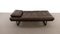 Italian Dark Brown Leather Daybed Lounger by Marco Zanuso for Zanotta 8