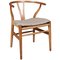 Coussin pour Wishbone Chair Ch24 par Hans J. Wegner 1