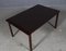 Rosewood and Leather Coffee Table by Hans Olsen 2