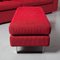 Red Conseta Lounge Couch by Friedrich-Wilhelm Möller for COR 16