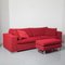 Red Conseta Lounge Couch by Friedrich-Wilhelm Möller for COR 1