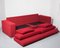 Red Conseta Lounge Couch by Friedrich-Wilhelm Möller for COR 13