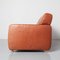 Cinnamon Brown Leather 3 Seat Couch from Lawson 3