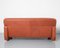 Cinnamon Brown Leather 3 Seat Couch from Lawson 4