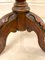 Antique Victorian Figured Walnut Oval Shaped Chess Top Table, Image 12