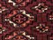 20th Century Red & Blu Geometric Caucasian Nomad Chuval Rug, Image 2