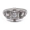 Art Deco Platinum Ring, 1930s, Image 1