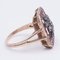 Antique 12k Gold and Silver Ring, 1900s, Image 4