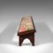 Antique English Victorian Oak Fireside Foot Rest Stool, 1850 4