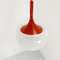Metal & Glass Pendant Light by Elio Martinelli for Martinelli Luce, 1960s 4