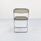 Smoke Plia Folding Chair by Giancarlo Piretti for Anonima Castelli, 1960s 5