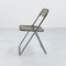 Smoke Plia Folding Chair by Giancarlo Piretti for Anonima Castelli, 1960s, Image 3