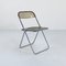 Smoke Plia Folding Chair by Giancarlo Piretti for Anonima Castelli, 1960s, Image 1