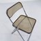 Smoke Plia Folding Chair by Giancarlo Piretti for Anonima Castelli, 1960s 6