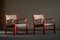 Danish Modern Seagrass Lounge Chairs by Fritz Hansen, 1940s, Set of 2, Image 7