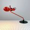 Lampe de Bureau Rouge par Raul Barbieri & Giorgio Marianelli pour Tronconi, 1980s 1