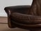 Buffalo Leather Swivel and Relax Chair with Matching Ottoman from de Sede, 1970s, Set of 2 14