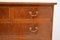 Large Antique Inlaid Bow Front Chest of Drawers 3