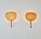 Uchiwa Wall Lamps by Ingo Maurer for M Design, 1970s, Set of 2 14