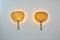 Uchiwa Wall Lamps by Ingo Maurer for M Design, 1970s, Set of 2 2