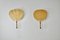 Uchiwa Wall Lamps by Ingo Maurer for M Design, 1970s, Set of 2 1