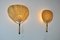 Uchiwa Wall Lamps by Ingo Maurer for M Design, 1970s, Set of 2 3