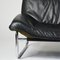 Tubular Frame Leather 2-Seater Sofa by Johan Bertil, 1960s 3