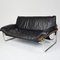 Tubular Frame Leather 2-Seater Sofa by Johan Bertil, 1960s 2