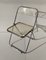 Plia Chairs by Giancarlo Piretti for Anonima Castelli, 1967, Set of 4 4