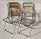 Plia Chairs by Giancarlo Piretti for Anonima Castelli, 1967, Set of 4 3