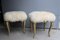 Italian Puff Stool, 1950s, Set of 2 1